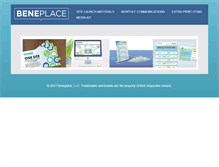 Tablet Screenshot of communications.beneplace.com